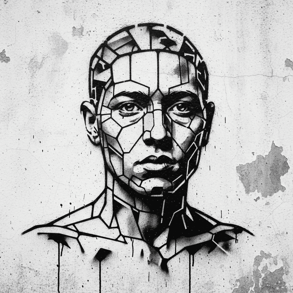 Stencil style example